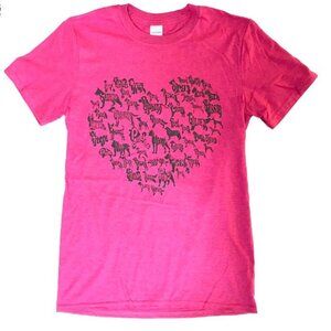 DogandFrog Breed Love T-Shirt NWOT